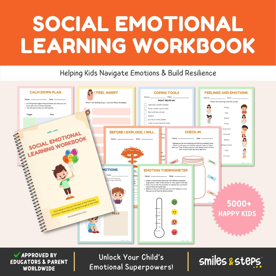 Social Emotional Learning Workbook for Kids