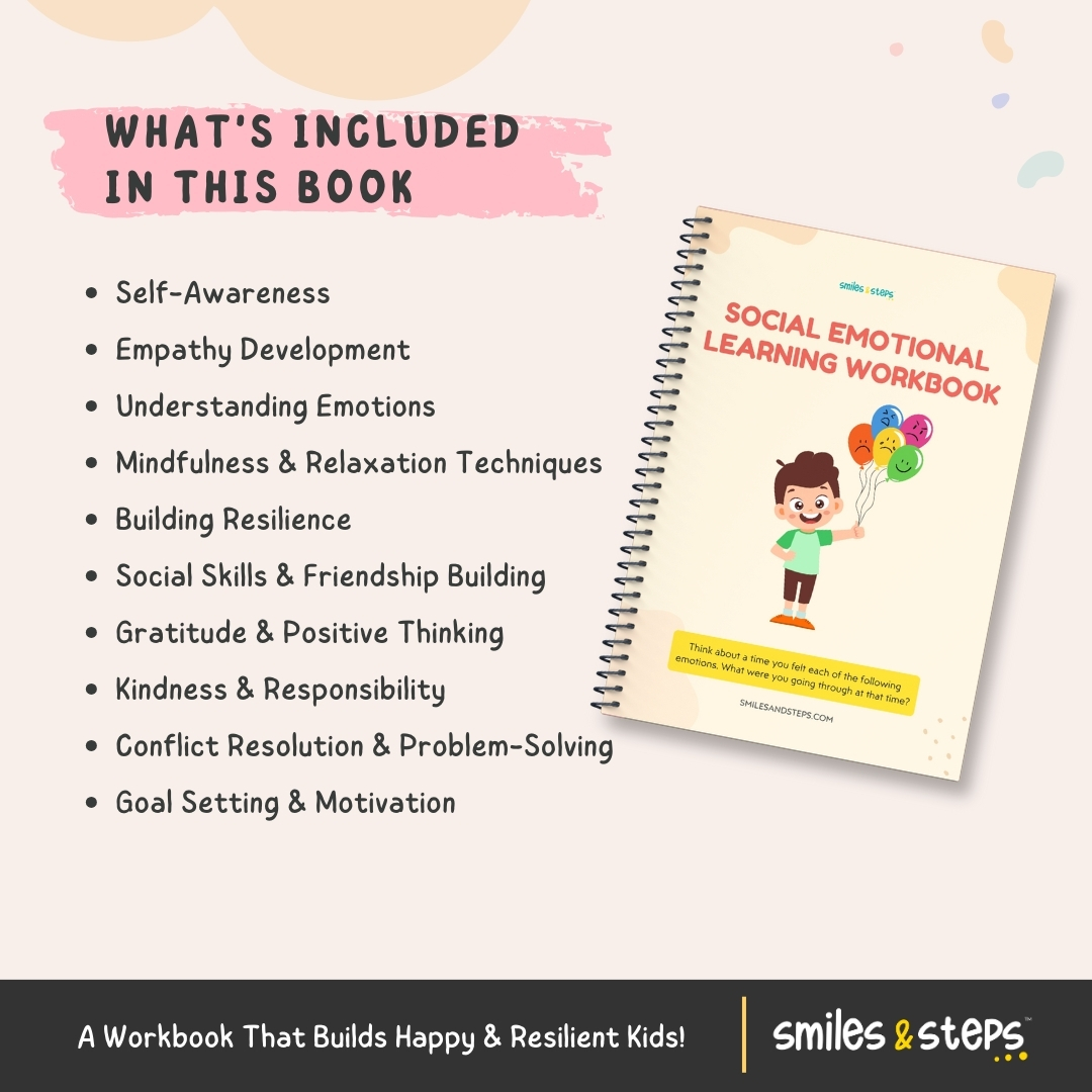 Social Emotional Learning Workbook for Kids