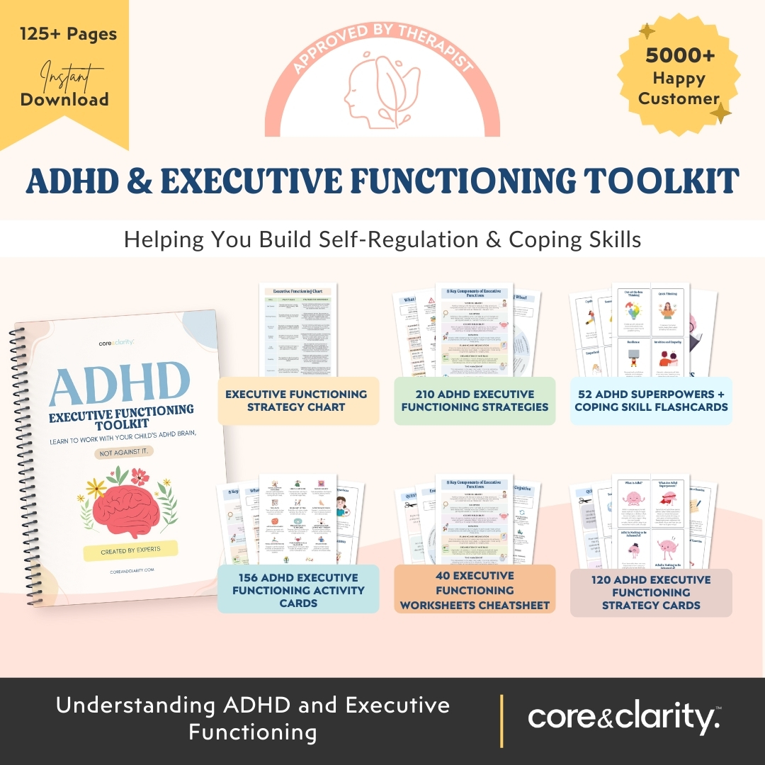 ADHD & Executive Functioning Toolkit - Tools for Daily Focus