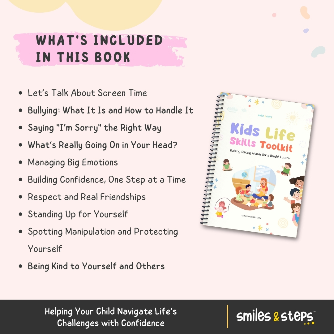 Kids Life Skills Toolkit | Emotional Intelligence, Confidence & Social Skills Workbook