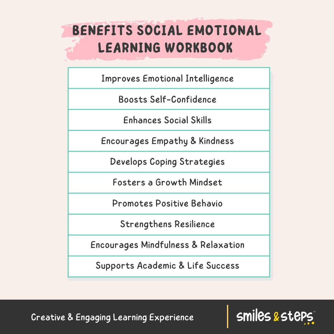 Social Emotional Learning Workbook for Kids
