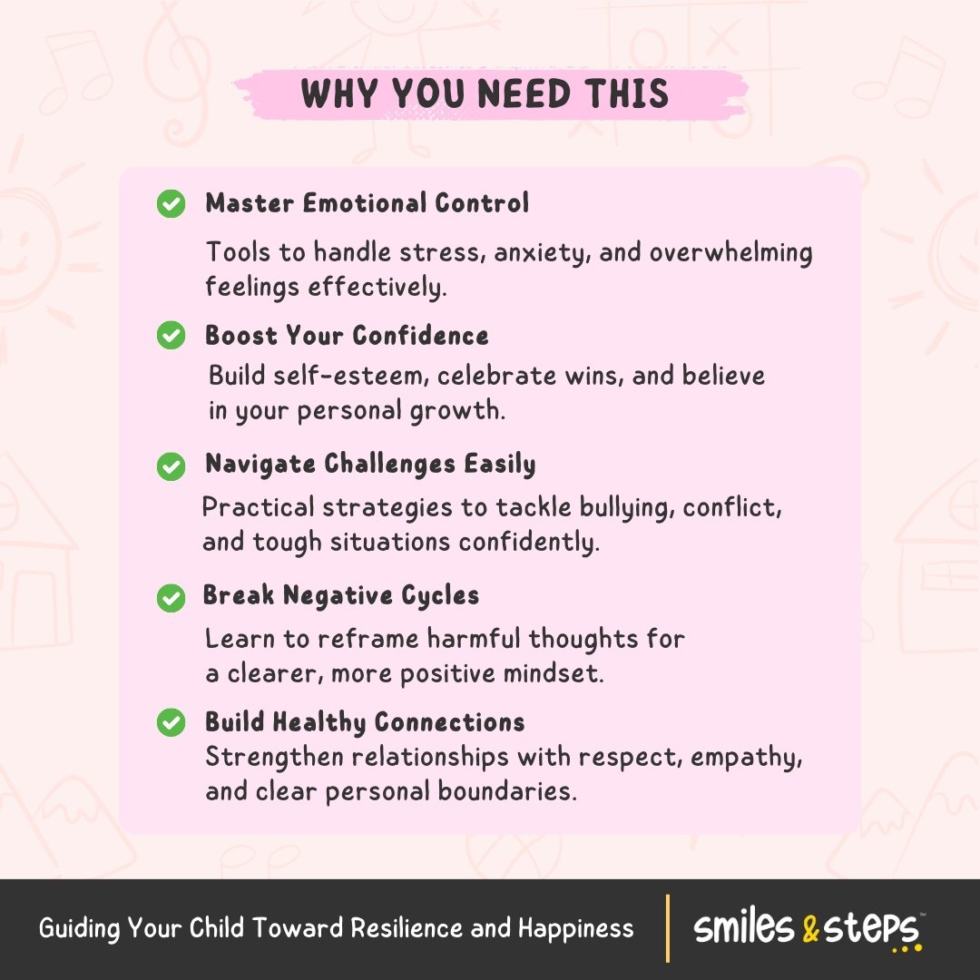 Kids Life Skills Toolkit | Emotional Intelligence, Confidence & Social Skills Workbook