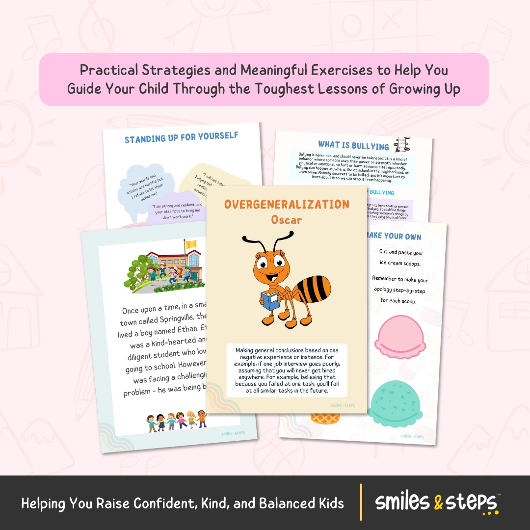 Kids Life Skills Toolkit | Emotional Intelligence, Confidence & Social Skills Workbook