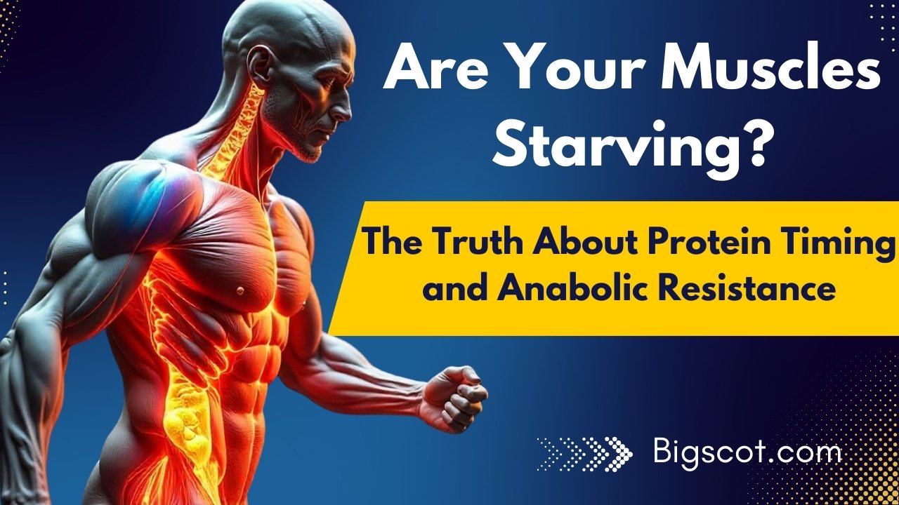 Are Your Muscles Starving The Truth About Protein Timing and Anabolic Resistance
