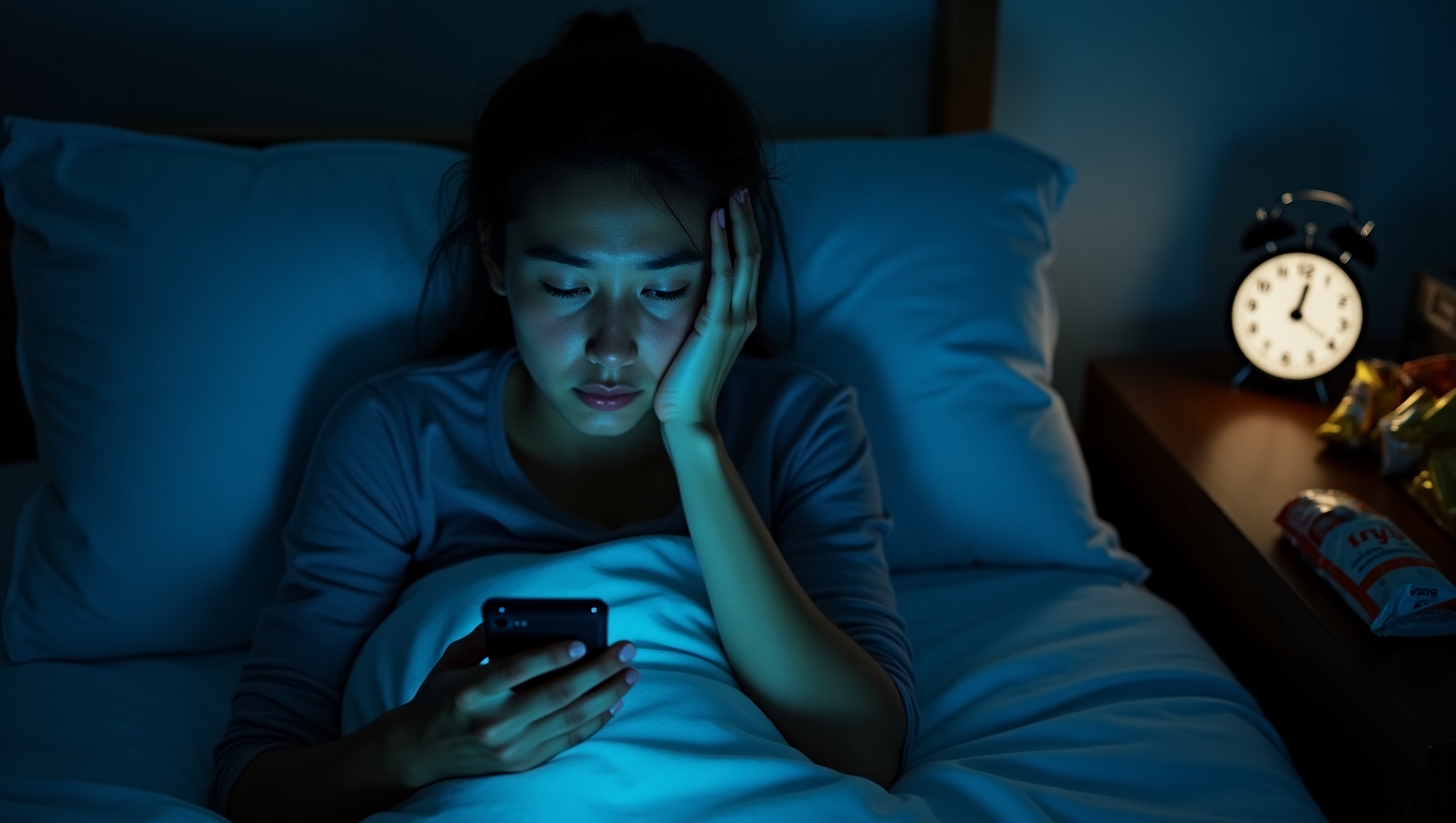 How Late-Night Screens Are Killing Your Hormones