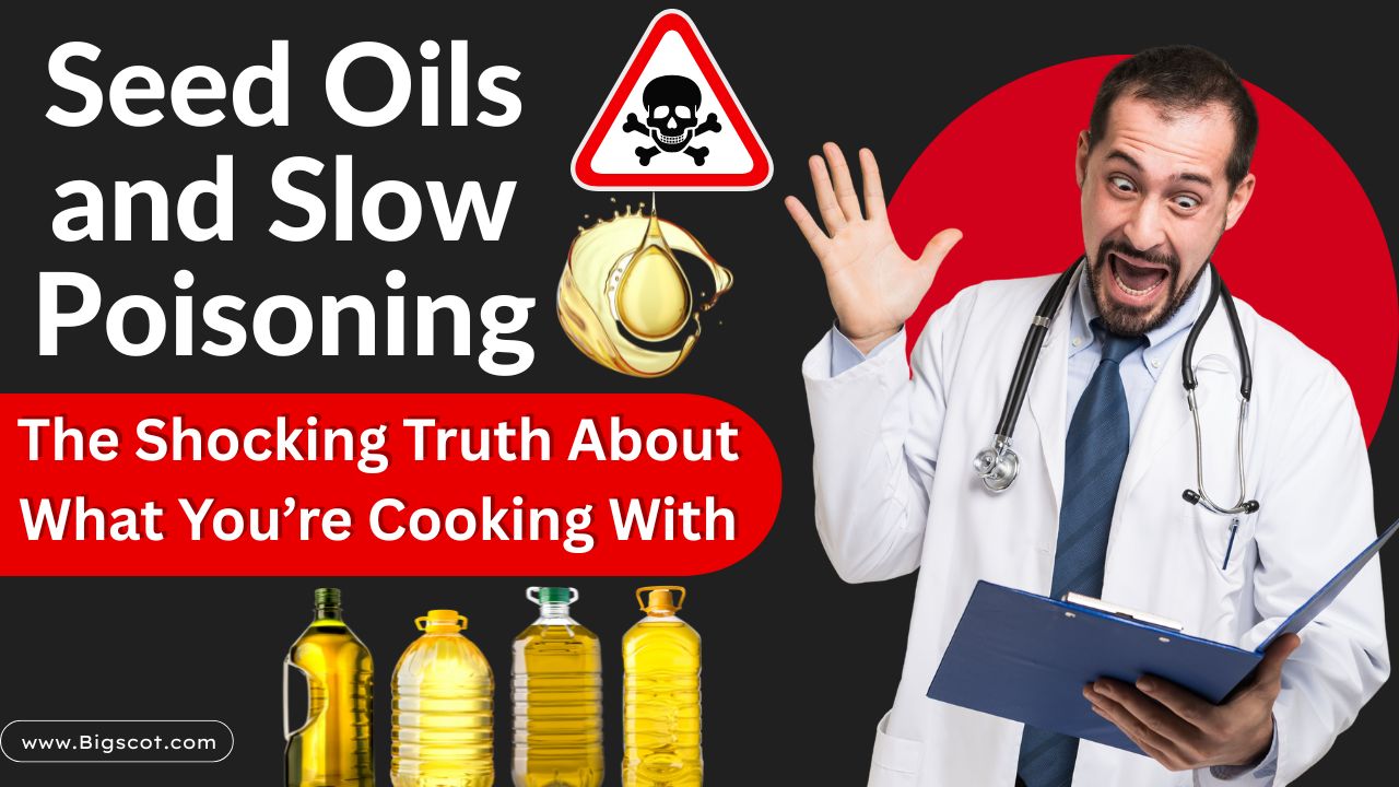 Seed Oils and Slow Poisoning The Shocking Truth About What You’re Cooking With