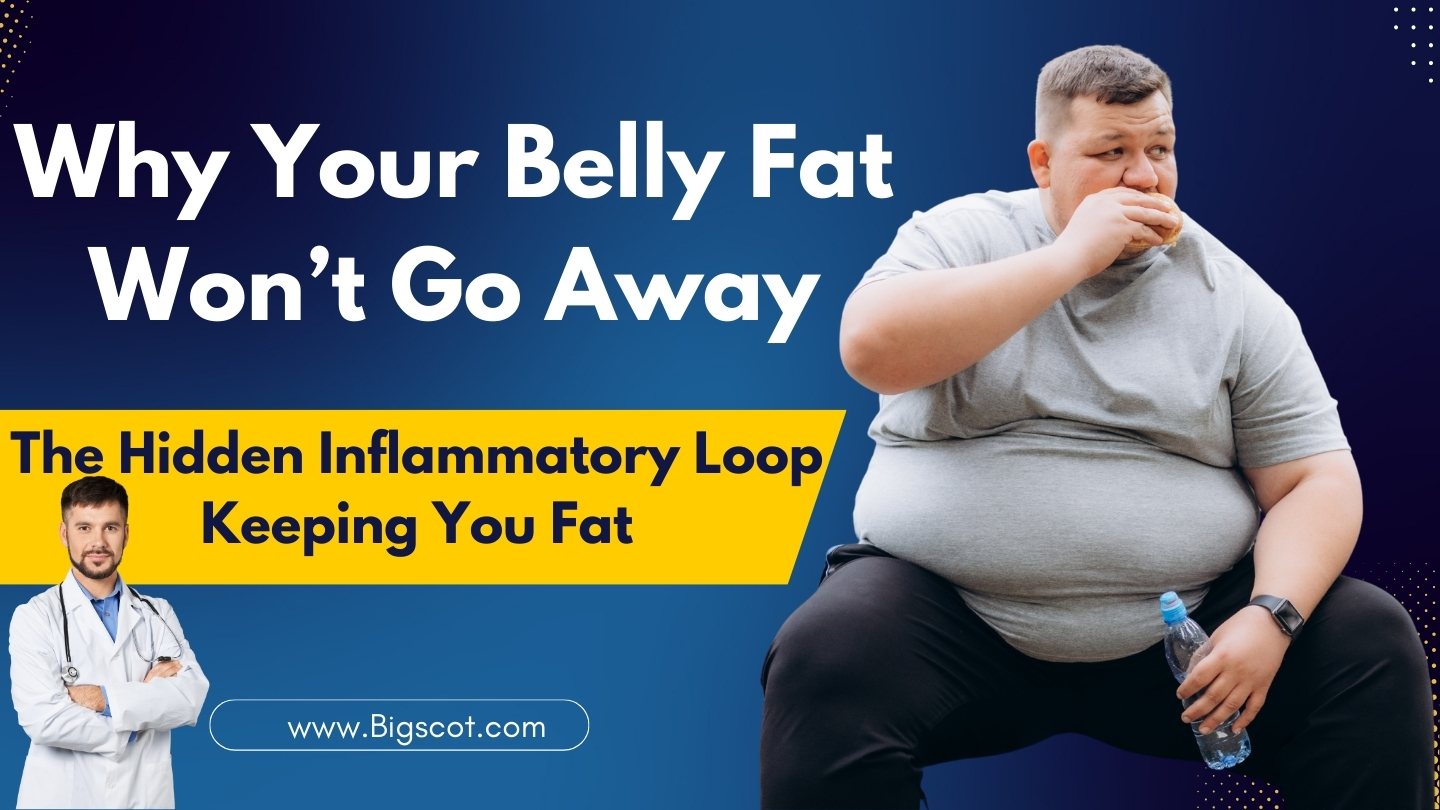 Why Your Belly Fat Won’t Go Away The Hidden Inflammatory Loop Keeping You Fat